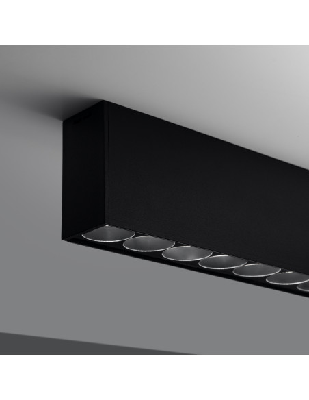 Plafon SOREN czarny LED 4000K