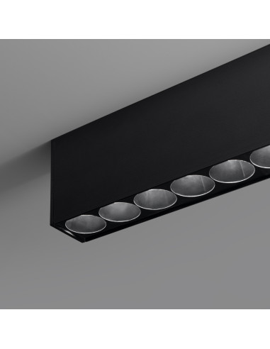Plafon SOREN czarny LED 4000K