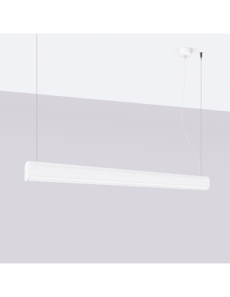 Lampa wisząca FARGE biała LED 3000K
