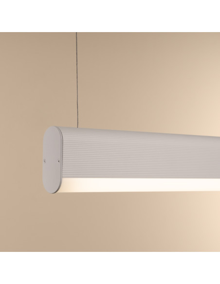 Lampa wisząca FARGE biała LED 3000K
