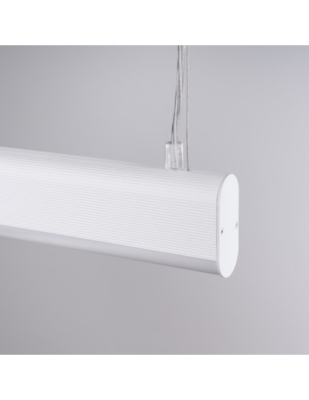 Lampa wisząca FARGE biała LED 3000K