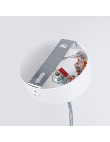 Lampa wisząca FARGE biała LED 3000K