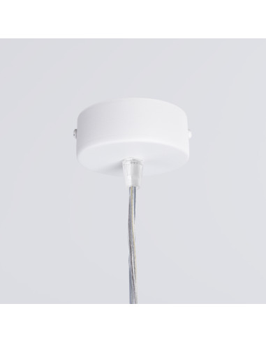 Lampa wisząca FARGE biała LED 3000K