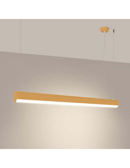 Lampa wisząca FARGE złota LED 3000K