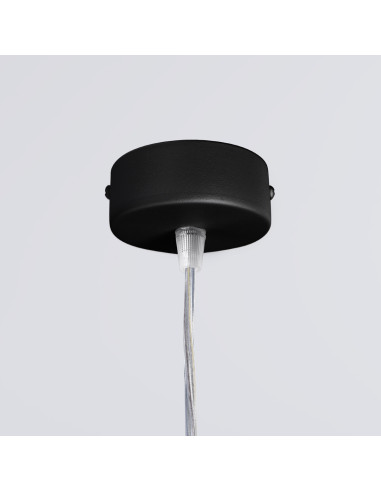 Lampa wisząca FARGE czarna LED 3000K