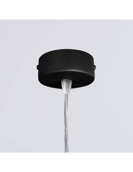 Lampa wisząca FARGE czarna LED 3000K