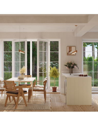 Lampa wisząca FARGE złota LED 4000K