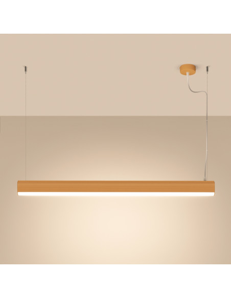 Lampa wisząca FARGE złota LED 4000K