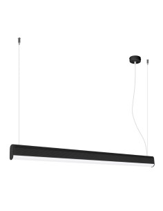 Lampa wisząca FARGE czarna LED 4000K