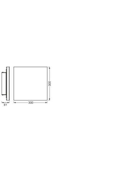 OPRAWA SUNHOME PLANON FRAMELESS 30X30 20W 1200LM TW 