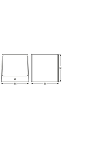 KINKIET SMART OUTDOOR WIFI BRICK WALL UPDOWN 14W 550LM RGBW DG 