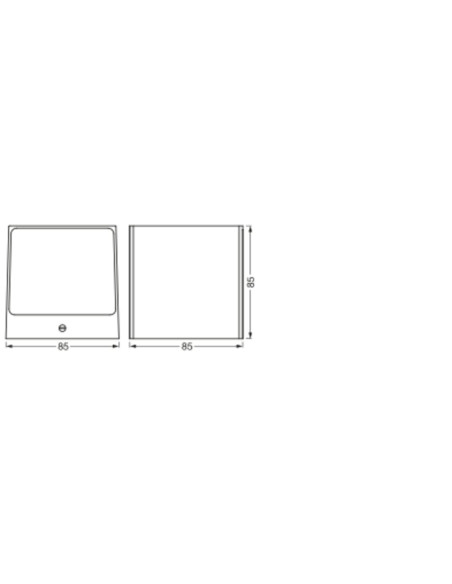 KINKIET SMART OUTDOOR WIFI BRICK WALL UPDOWN 14W 550LM RGBW DG 