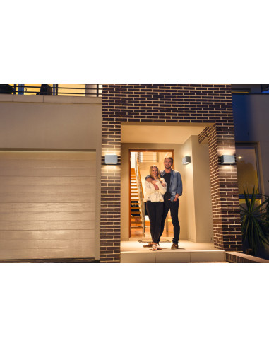 KINKIET SMART OUTDOOR WIFI BRICK WALL WIDE UPDOWN 14W 600LM RGBW ST 