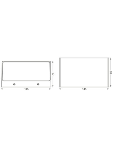KINKIET SMART OUTDOOR WIFI BRICK WALL WIDE UPDOWN 14W 600LM RGBW ST 