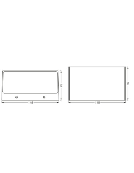 KINKIET SMART OUTDOOR WIFI BRICK WALL WIDE UPDOWN 14W 600LM RGBW ST 