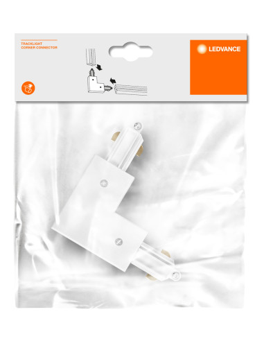 ŁĄCZNIK DO OPRAWY SZYNOWEJ TRACKLIGHT CORNER CONNECTOR WT 