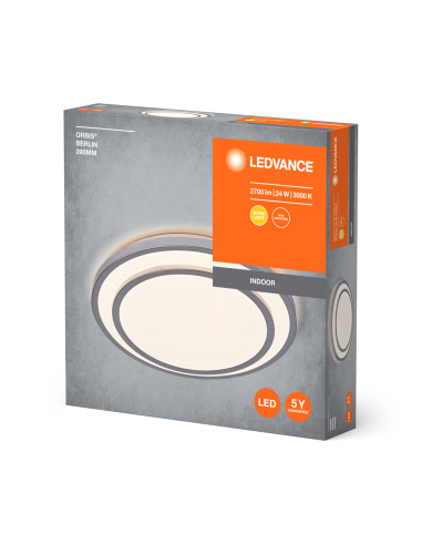 PLAFON LED ORBIS BERLIN 390 24W 3000K ciepła biała SI 