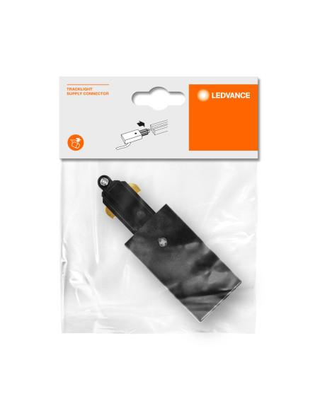 ŁĄCZNIK DO OPRAWY SZYNOWEJ TRACKLIGHT SUPPLY CONNECTOR BK  