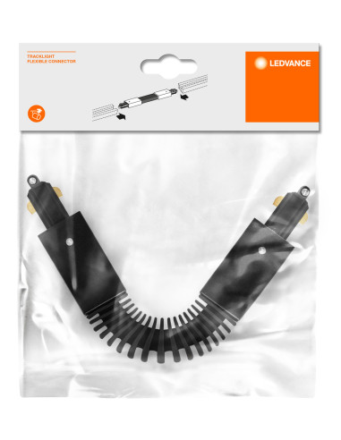 ŁĄCZNIK DO OPRAWY SZYNOWEJ TRACKLIGHT FLEXIBLE CONNECTOR BK 