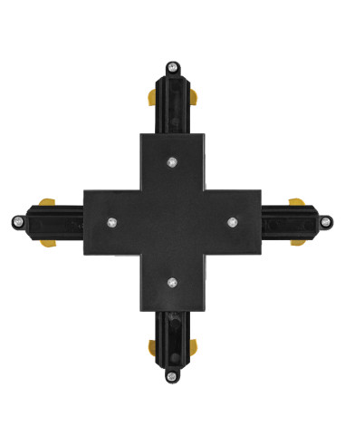 ŁĄCZNIK DO OPRAWY SZYNOWEJ TRACKLIGHT CROSS CONNECTOR BK 