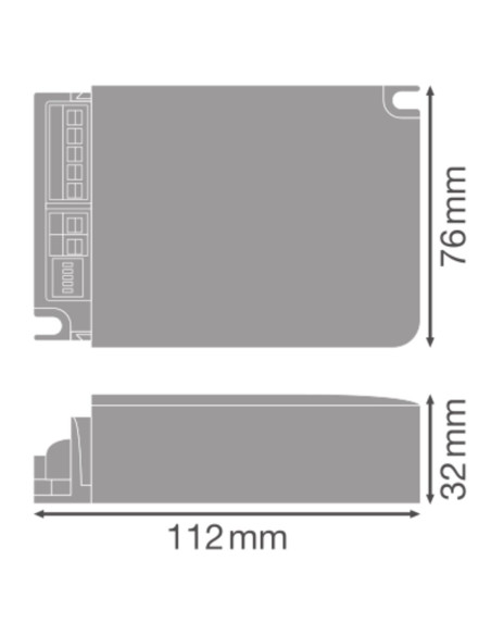 ZASILACZ DR DALI-P 60W/220-240/1A4 ZASILACZ KOMPAKTOWY STAŁOPRĄDOWY 