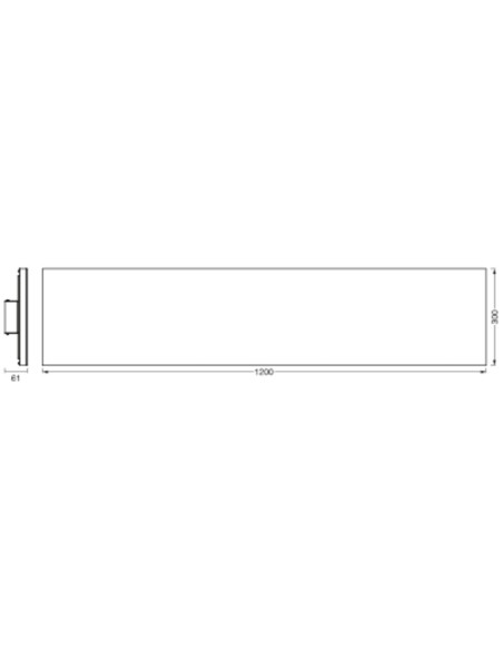 OPRAWA SUNHOME PLANON FRAMELESS 120X30 35W 2300LM TW 