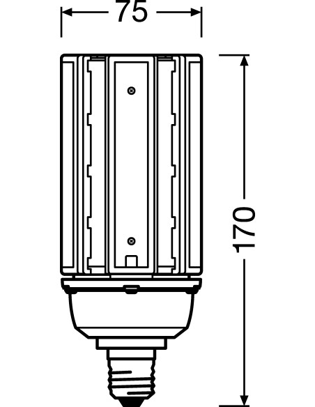 ŻARÓWKA LED HQL LED 30W/827 3600LM 230V PRO E27 