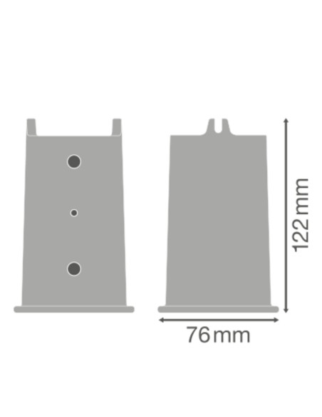 STREETLIGHT FLEX REDUCTION 60 TO 42MM ALW /2579/ 