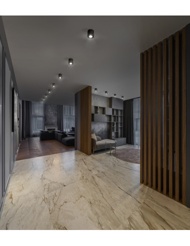 DOWNLIGHT SURFACE DN 90 P 15W 4000K neutralna biała  36D IP65 BK 