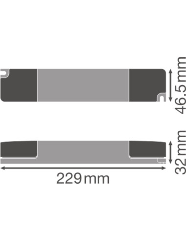 ZASILACZ DR DALI-SUP-45/220-240/24 STAŁONAPIĘCIOWY DALI 1-KANAŁOWY IP20 