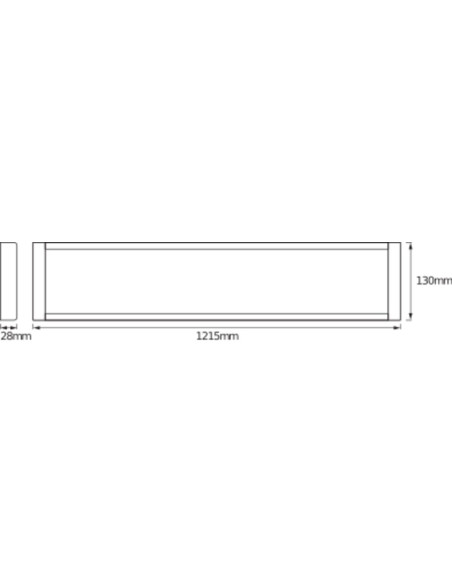 OPRAWA LINIOWA LED OFFICE LINE 1,2M 48W 4000K neutralna biała  4800LM 