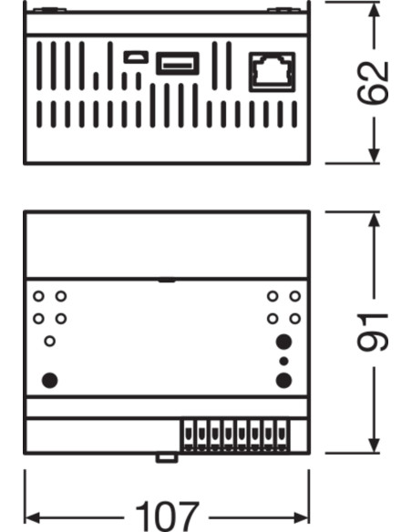 DALI PRO 2 IOT SYSTEM STEROWANIA OŚWIETLENIEM REGULATOR  