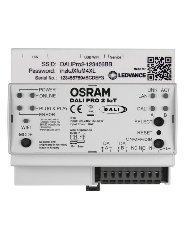 DALI PRO 2 IOT SYSTEM STEROWANIA OŚWIETLENIEM REGULATOR  