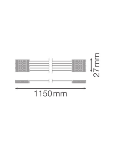 DAMP PROOF 1200 1XLAMP HOUSING TH-KIT 5X2.5 