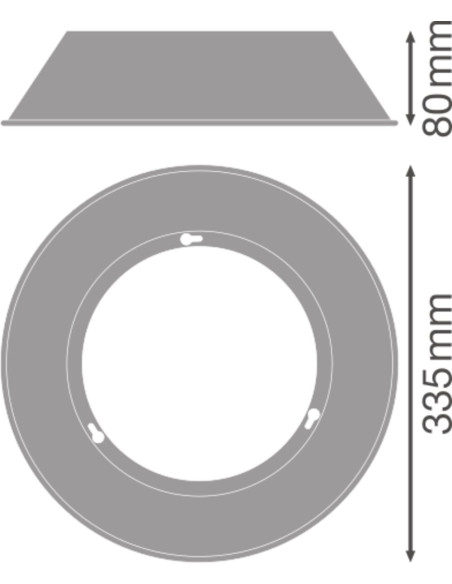 REFLECTOR HIGH BAY VALUE 100W 80DEG SI VS2 