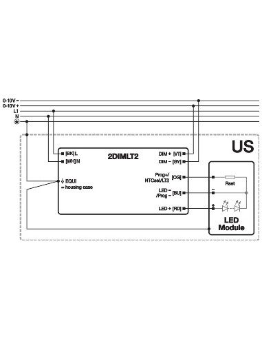 ZASILACZ OT 50/120…277/1A2 2DIMLT2 P ZASIL. Z REGUL.