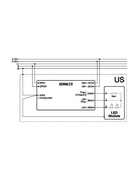 ZASILACZ OT 50/120…277/1A2 2DIMLT2 P ZASIL. Z REGUL.