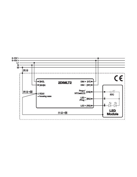 ZASILACZ OT 50/120…277/1A2 2DIMLT2 P ZASIL. Z REGUL.