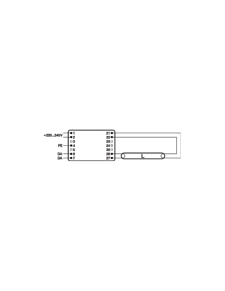 STATECZNIK QTI DALI 1X36/220-240 DIM QUICKTRONIC 