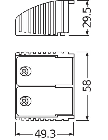 OT CABLE CLAMP B-STYLE 