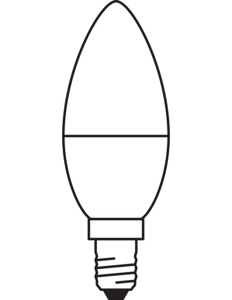 ŻARÓWKA LED LC CLB60 7,5W 2700K ciepła biała  230V FR E14 ANTYBAKTERYJNE LAMPY LED 