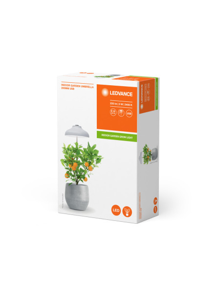 OPRAWA DO ROŚLIN INDOOR GARDEN UMBRELLA 200 USB WT 