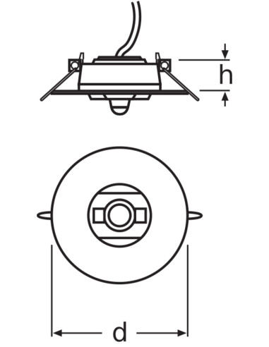 LS/PD MULTI3 CI SUFITOWY CZUJNIK ŚWIATŁA I RUCHU 