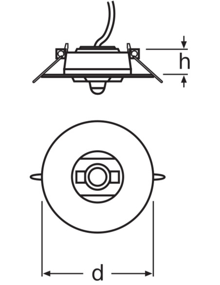 LS/PD MULTI3 CI SUFITOWY CZUJNIK ŚWIATŁA I RUCHU 