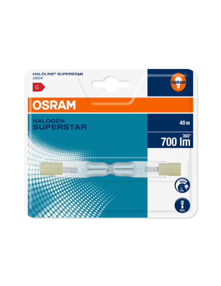 ŻARÓWKA HALOGENOWA 64684/BL ECO 48W 75MM HALOLINE R7S 
