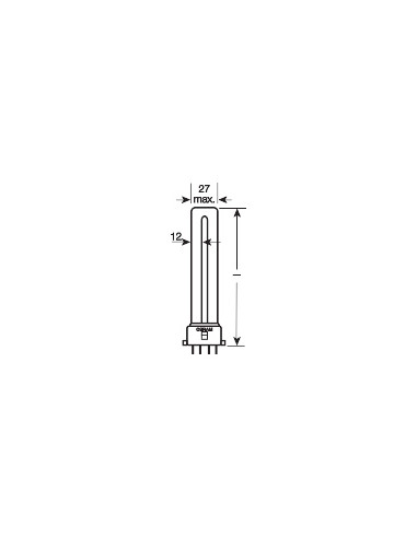 ŚWIETLÓWKA KOMPAKTOWA DULUX DS/E7/21-840 2G7 
