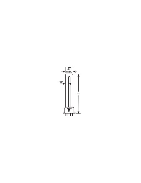 ŚWIETLÓWKA KOMPAKTOWA DULUX DS/E7/21-840 2G7 
