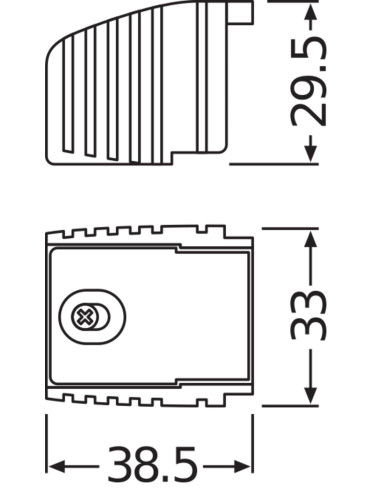 OT CABLE CLAMP D-STYLE [X2SZT] 