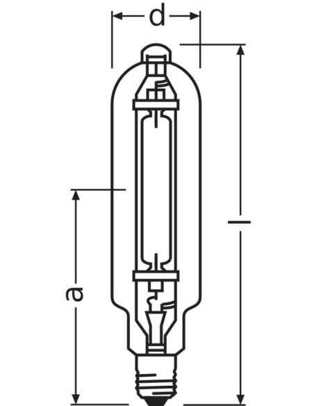 LAMPA HQI T2000/N/SN SUP E40 MET-HAL.