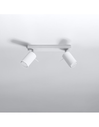 Plafon RING 2 biały